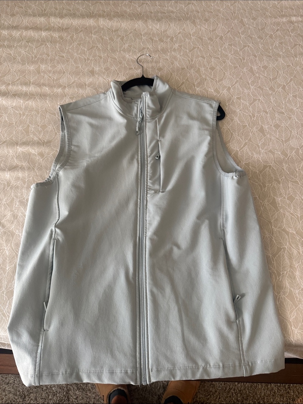 32 Degrees Men's Light Gray Softshell Vest